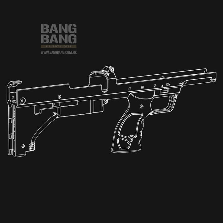 Silverback SRS Spare Nylon Stock (Black) - Bang Bang Airsoft
