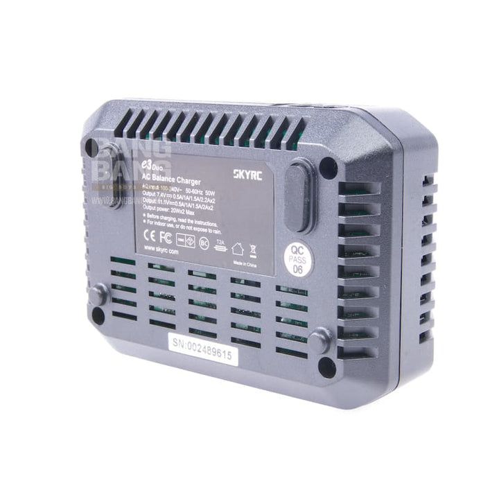 SKYRC E3 Duo Balance Battery Charger (100v - 240v) (UK Plug) - Bang Bang Airsoft