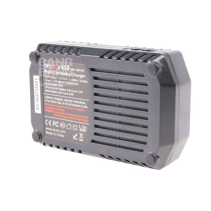 Skyrc e455 balance battery charger (100v-240v) (uk plug)