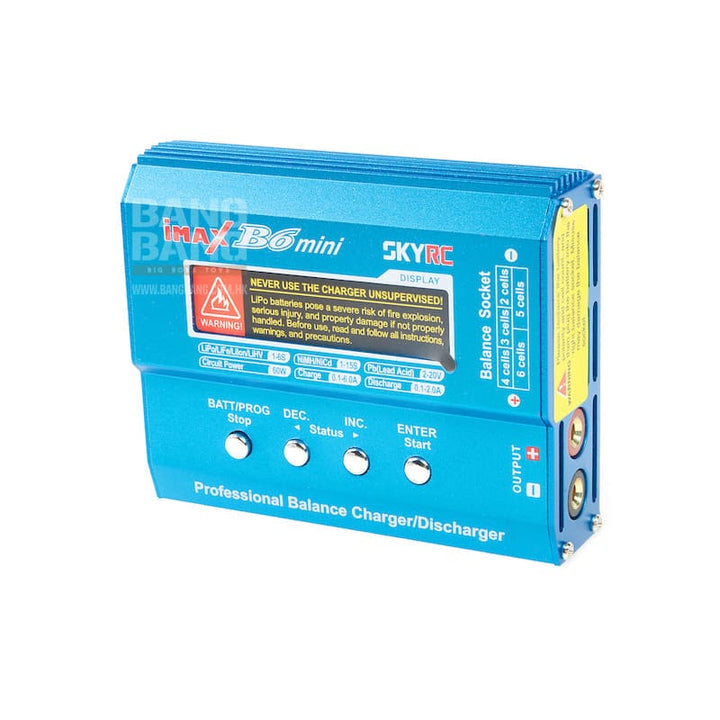 SKYRC iMAX B6 Mini Professional Balance Charger with 15V 4A AC Adaptor (UK Plug) - Bang Bang Airsoft