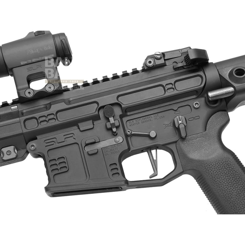 SLR Airsoft Works CNC Aluminum B15 Receiver Ver.2 for Marui TM M4 MWS ( Black ) ( Limited Edition ) - Bang Bang Airsoft