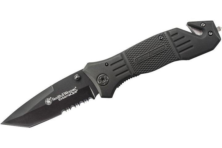 Smith & Wesson Extreme Ops Drop Point Folding Knife (SWFR2S) - Bang Bang Airsoft