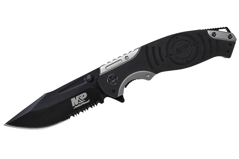 Smith & Wesson M&P Drop Point Folding Knife (SWMP13GS) - Bang Bang Airsoft