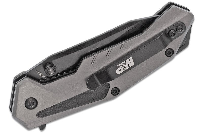 Smith & Wesson M&P Linerlock Folding Knife - Gray (SW1100040) - Bang Bang Airsoft