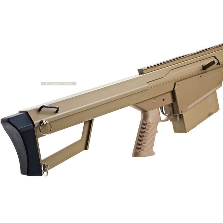 Snow Wolf BARRETT M82A1 Spring Sniper Rifle - Tan - Bang Bang Airsoft