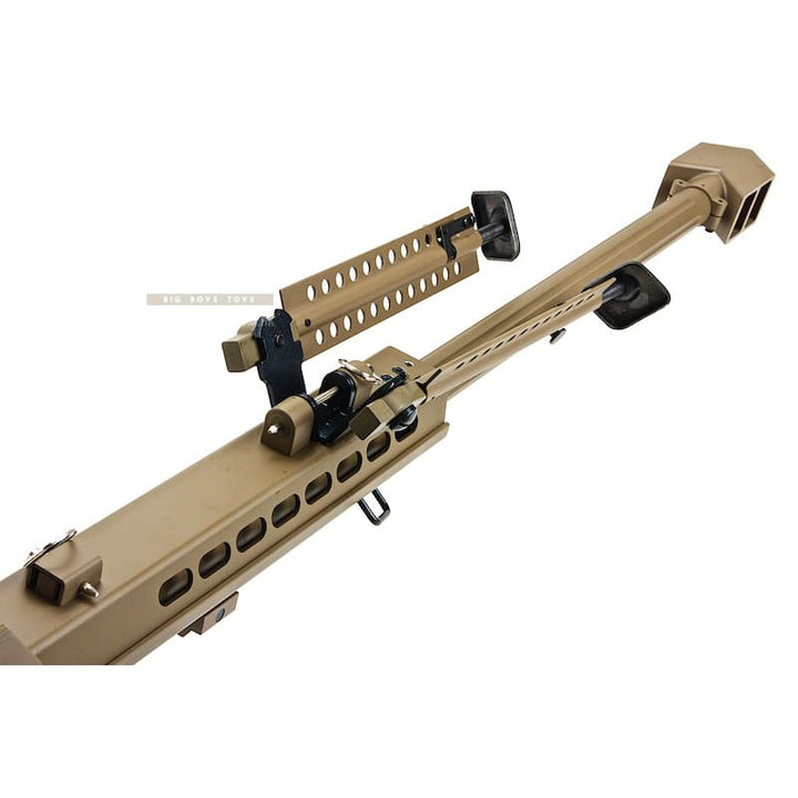 Snow Wolf BARRETT M82A1 Spring Sniper Rifle - Tan - Bang Bang Airsoft