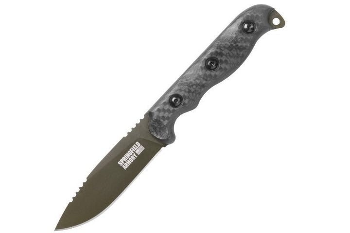 Springfield Armory Model 2020 Custom Carbon Fiber Hunting Knife - Bang Bang Airsoft