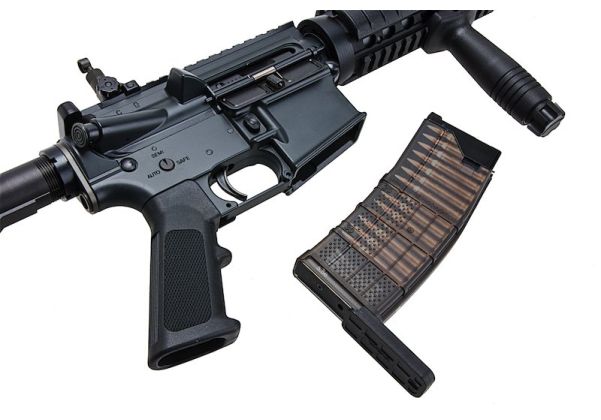 SPS M4A1 RIS GBBR JP Ver. (Marking Ver. + Lancer Mag) - Bang Bang Airsoft