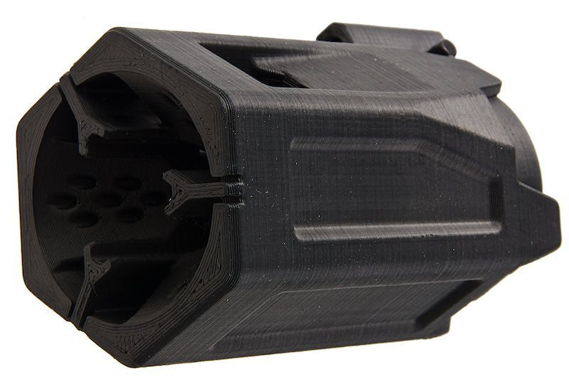 SRU Action Army AAP 01 GBB Airsoft Compensator - Black - Bang Bang Airsoft