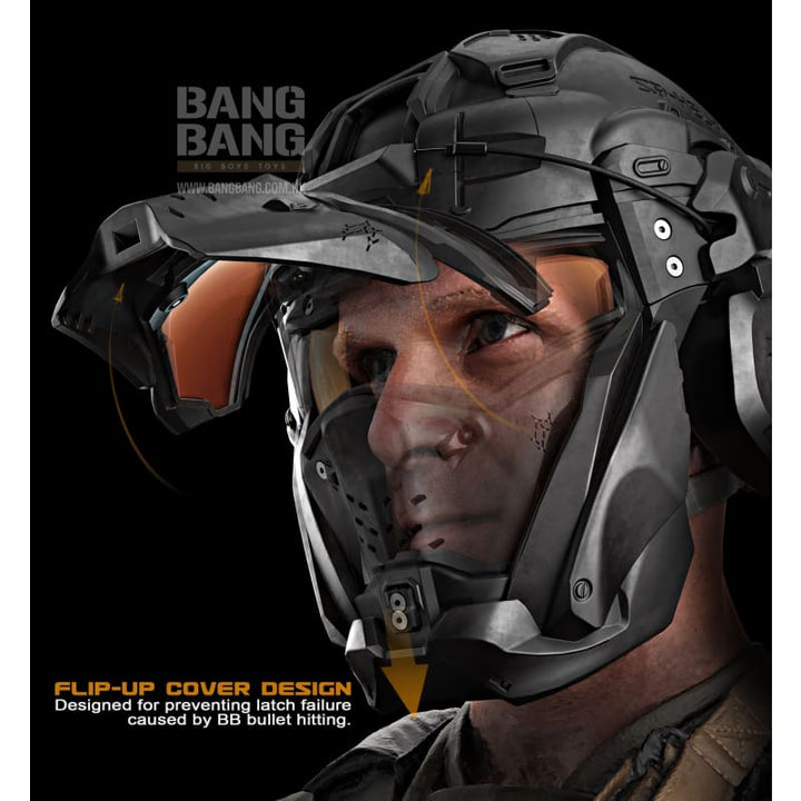 SRU Tactical Helmet Set - Bang Bang Airsoft
