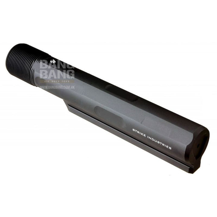 Strike Industries Aluminum 7075 - T6 Advanced Receiver Extension for M4 GBBR Series - Black - Bang Bang Airsoft
