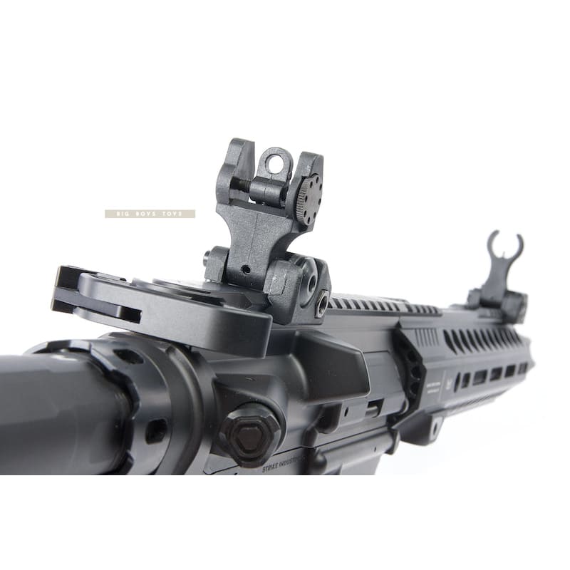 Strike Industries EMG Strike Tactical Rifle MWS GBBR 10 Inch Ver. w/ Marui MWS Mag. - Cerakote Black - Bang Bang Airsoft