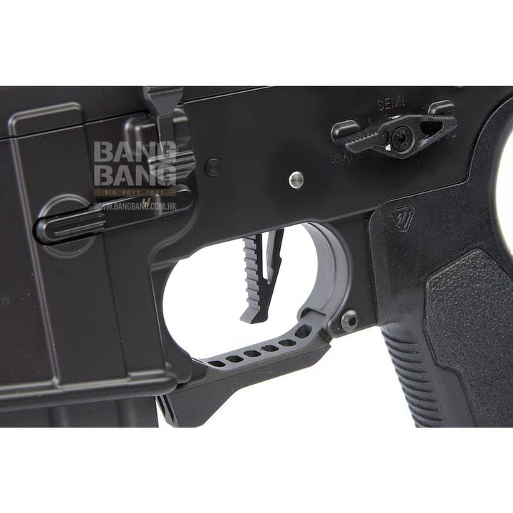 Strike Industries EMG Strike Tactical Rifle MWS GBBR 10 Inch Ver. w/ Marui MWS Mag. - Cerakote Black - Bang Bang Airsoft