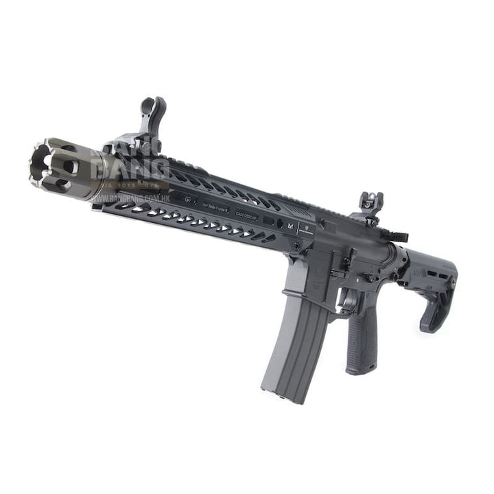 Strike Industries EMG Strike Tactical Rifle MWS GBBR 10 Inch Ver. w/ Marui MWS Mag. - Cerakote Black - Bang Bang Airsoft