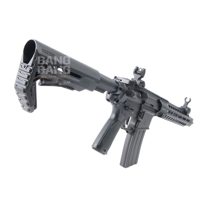 Strike Industries EMG Strike Tactical Rifle MWS GBBR 10 Inch Ver. w/ Marui MWS Mag. - Cerakote Black - Bang Bang Airsoft