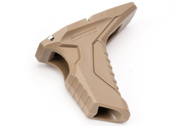 Strike Industries LINK Angled HandStop with Cable Management System (M - LOK and KeyMod Compatible) - FDE - Bang Bang Airsoft