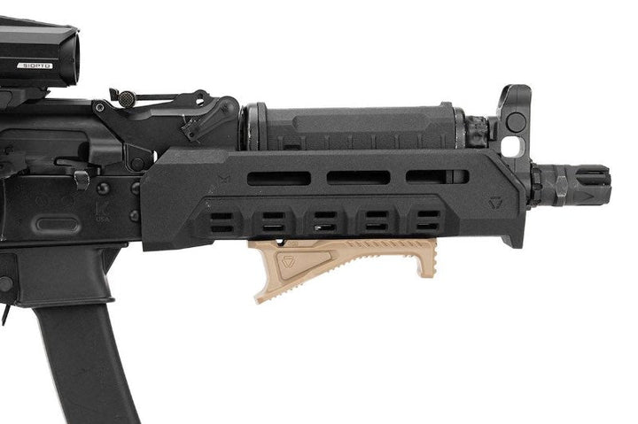 Strike Industries LINK Cobra Fore Grip with Cable Management - FDE - Bang Bang Airsoft