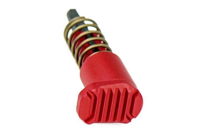 Strike Industries M4 / AR Extended Forward Assist - Red - Bang Bang Airsoft
