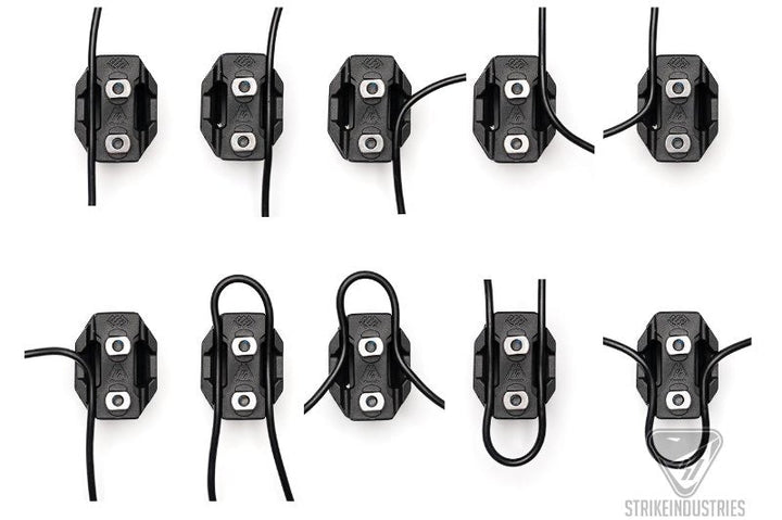 Strike Industries Stacked Angled Grip with Cable Management System (base) - Bang Bang Airsoft