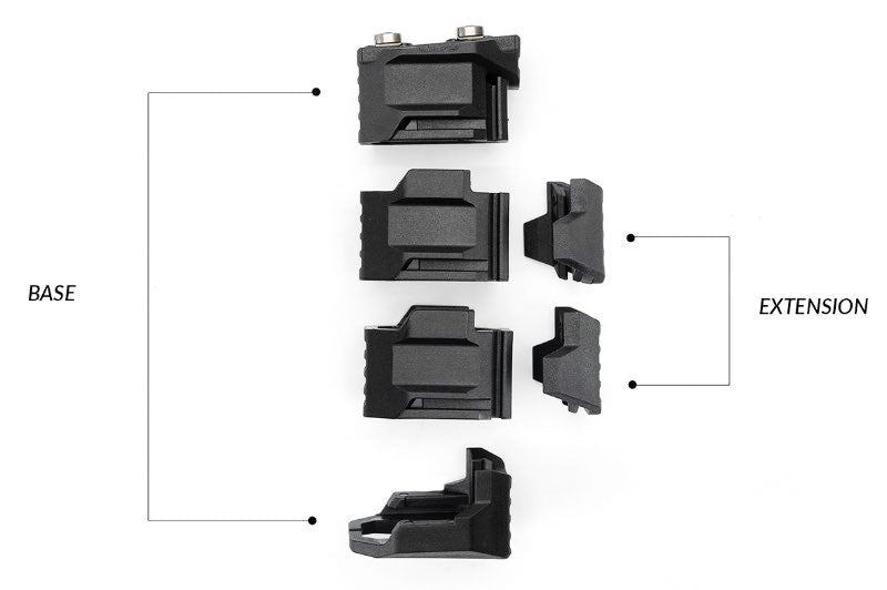 Strike Industries Stacked Angled Grip with Cable Management System (base) - Bang Bang Airsoft