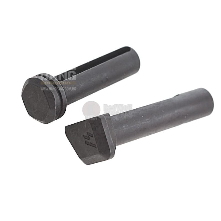 Strike Industries Steel Extended Pivot and Takedown Pins for AR GBB Series - Black - Bang Bang Airsoft