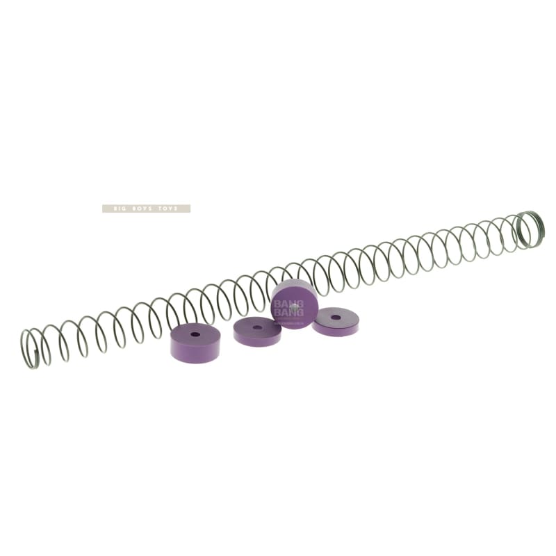 T8 Enhanced MWS Buffer Recoil Spring with Buffer Spacer for Tokyo Marui MWS GBBR (V2) - Bang Bang Airsoft