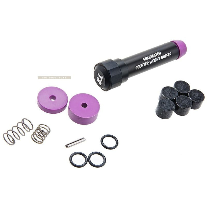 T8 MWS Mix & Match Counter Weight Buffer Set for Tokyo Marui MWS GBBR - Bang Bang Airsoft