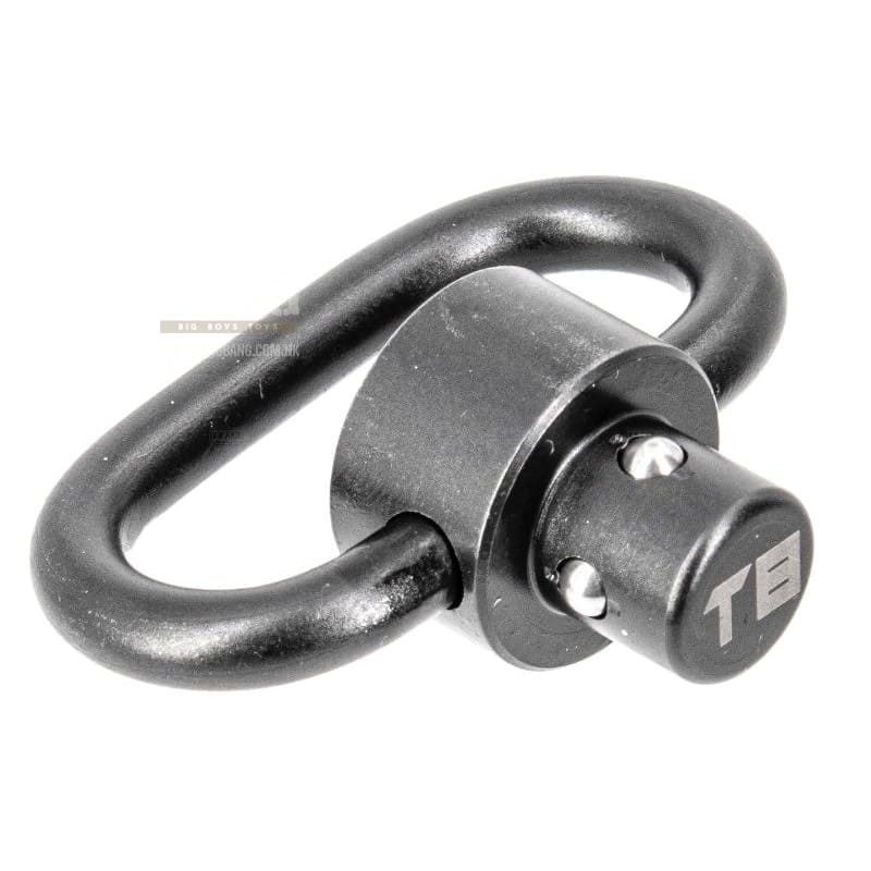 T8 Steel 1.5 inch QD Sling Swivel - Black - Bang Bang Airsoft