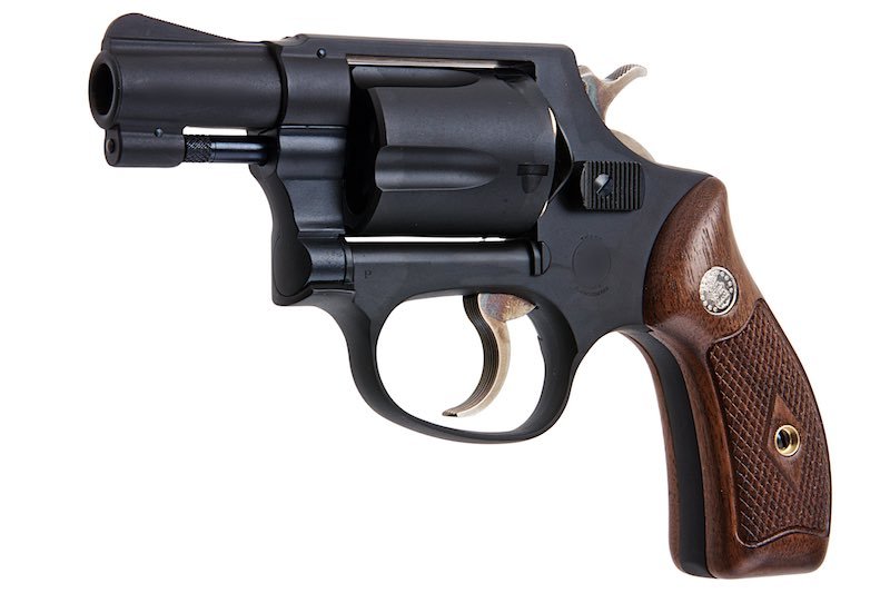 Tanaka Revolver S&W .38 Chief Special Airweight Baby Aircrewman Version 2 Heavy Weight Model Gun - Bang Bang Airsoft