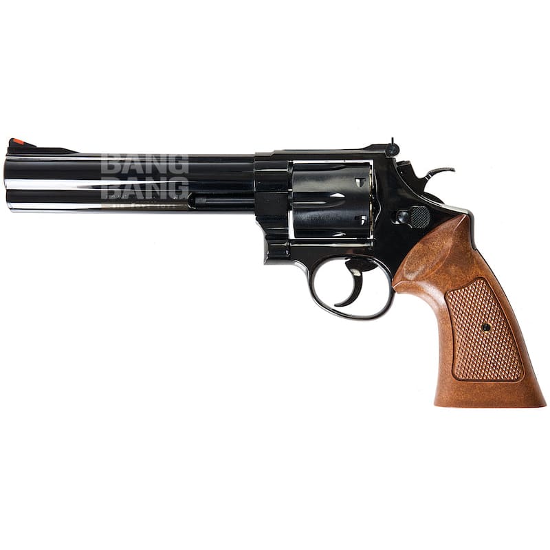 Tanaka S&W M29 Classic 6.5 Inch Steel Finish Ver.3 Gas Revolver - Black - Bang Bang Airsoft