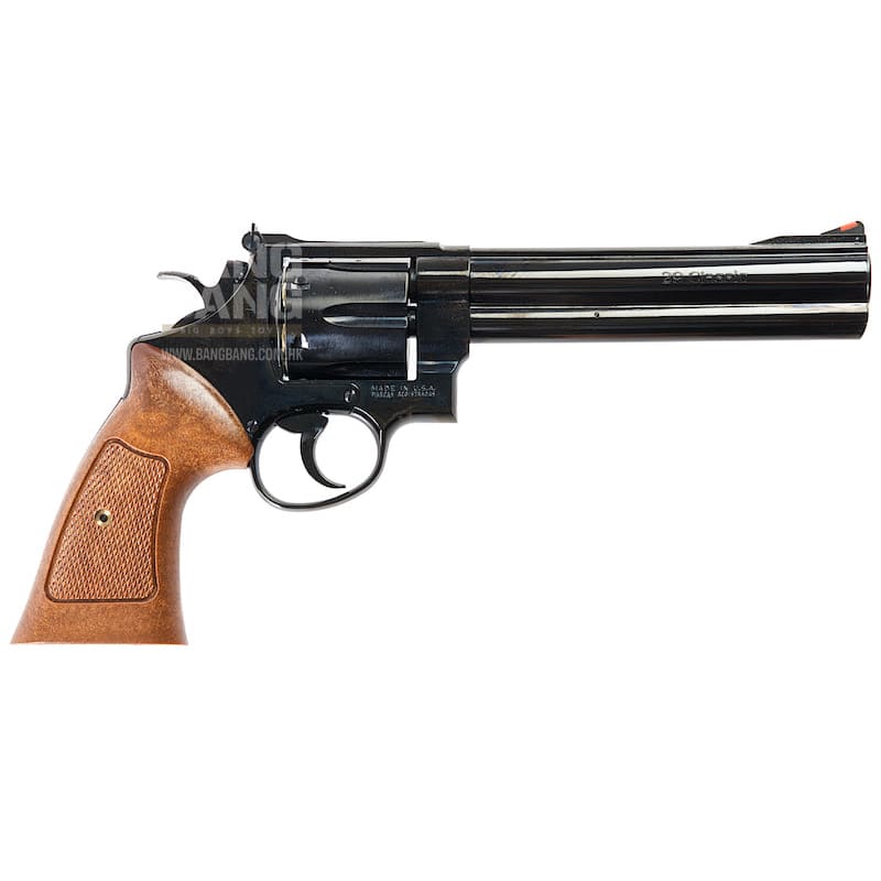 Tanaka S&W M29 Classic 6.5 Inch Steel Finish Ver.3 Gas Revolver - Black - Bang Bang Airsoft