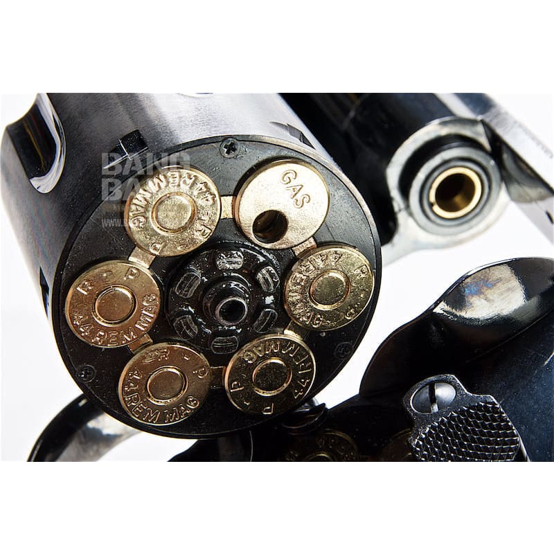 Tanaka S&W M29 Classic 6.5 Inch Steel Finish Ver.3 Gas Revolver - Black - Bang Bang Airsoft