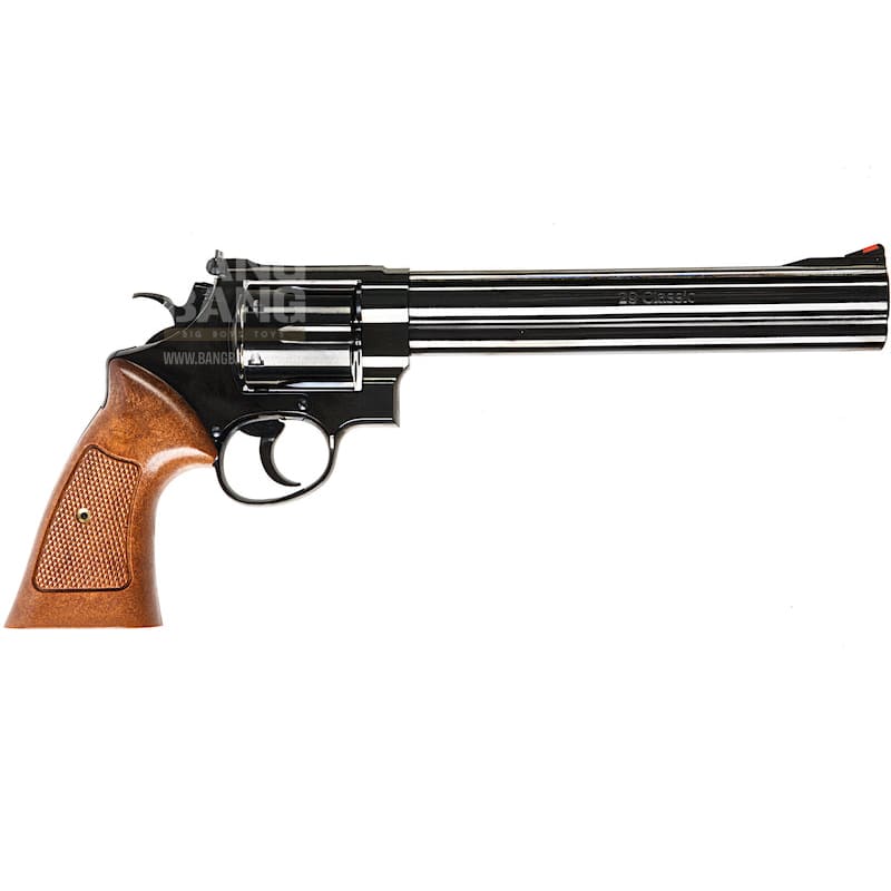 Tanaka S&W M29 Classic 8 Inch Steel Finish Ver.3 Gas Revolver - Black - Bang Bang Airsoft