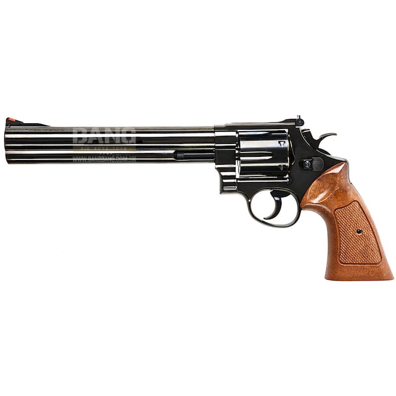 Tanaka S&W M29 Classic 8 Inch Steel Finish Ver.3 Gas Revolver - Black - Bang Bang Airsoft