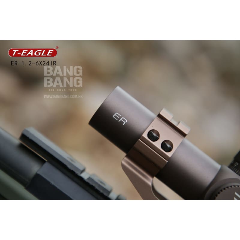 Teagle - ER 1.2 - 6X24IR Tactical Optic Sight Rifle Scope - wolf brown - Bang Bang Airsoft