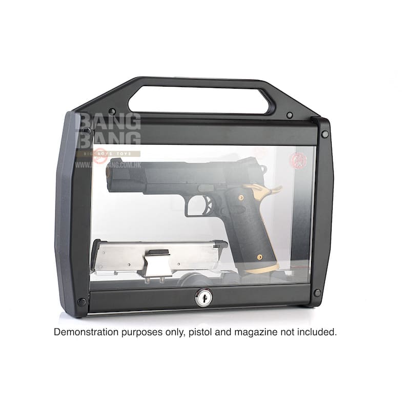 Technoframes BLAZE 007 Black Gun Case for Tokyo Marui Glock - Bang Bang Airsoft