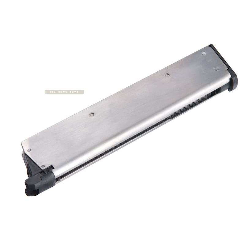 Tokyo Marui 40 Rounds Long Magazine for 1911 Government (Silver) - Bang Bang Airsoft