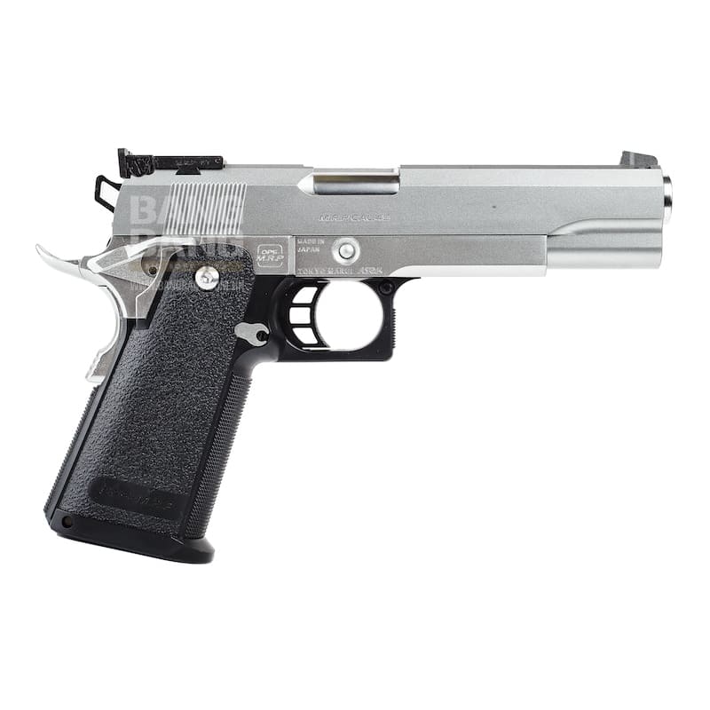 Tokyo Marui Hi Capa 5.1 Stainless Green Gas Airsoft Pistol - Silver - Bang Bang Airsoft
