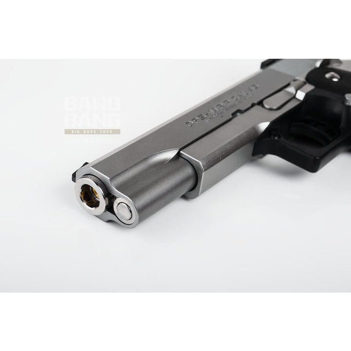 Tokyo Marui Hi Capa 5.1 Stainless Green Gas Airsoft Pistol - Silver - Bang Bang Airsoft