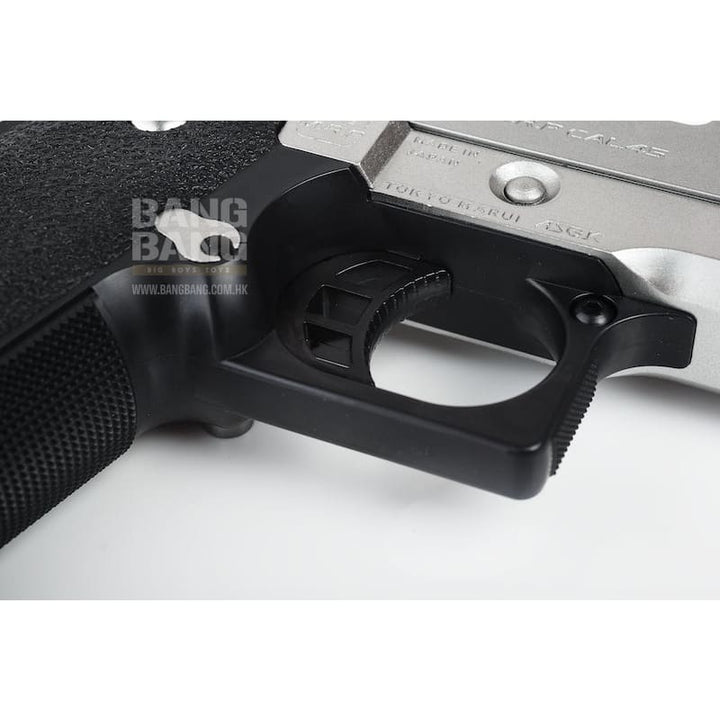 Tokyo Marui Hi Capa 5.1 Stainless Green Gas Airsoft Pistol - Silver - Bang Bang Airsoft