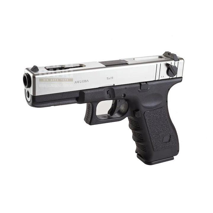 Tokyo Marui Model 18C Sliver Slide AEP (Fixed Slide) - Bang Bang Airsoft