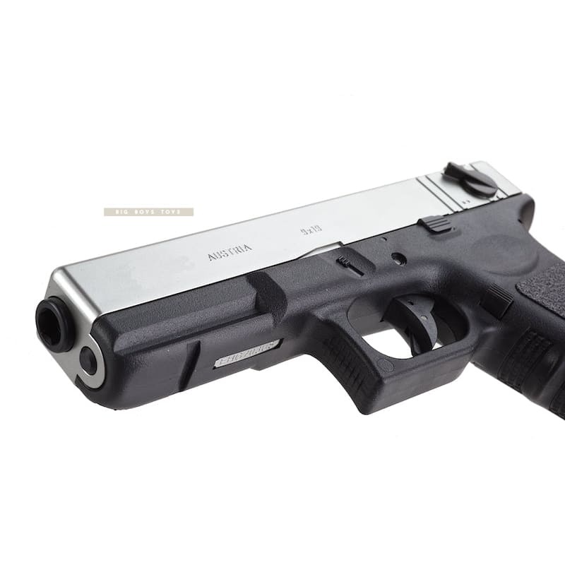 Tokyo Marui Model 18C Sliver Slide AEP (Fixed Slide) - Bang Bang Airsoft