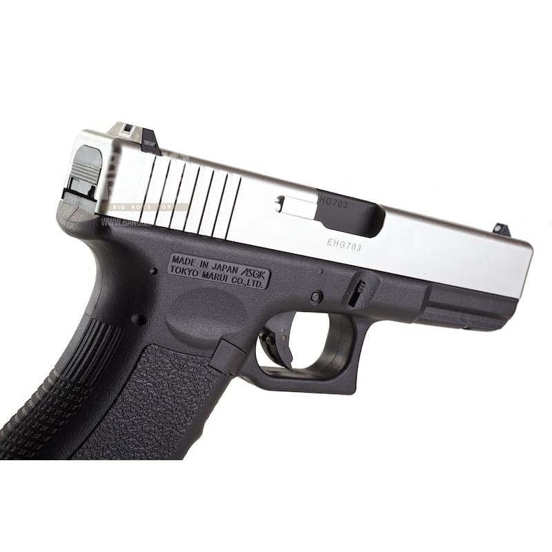 Tokyo Marui Model 18C Sliver Slide AEP (Fixed Slide) - Bang Bang Airsoft