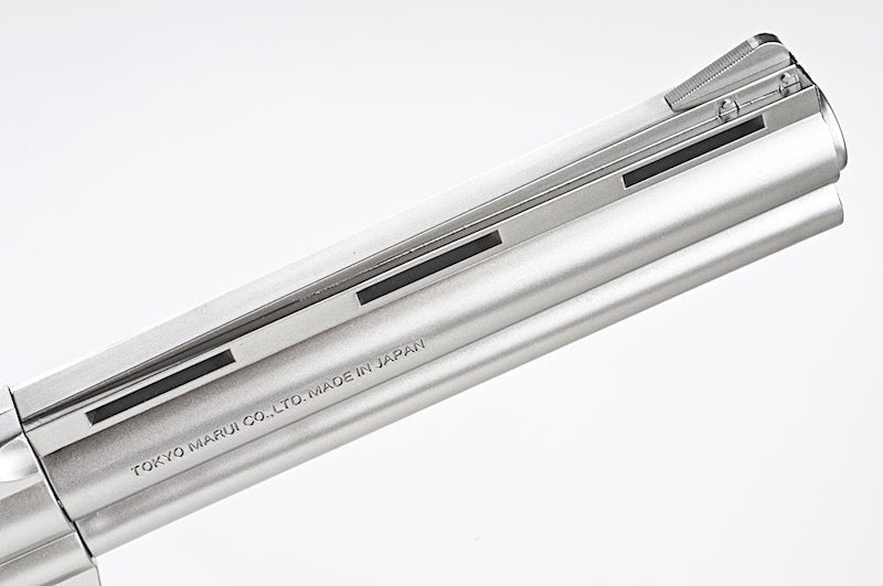 Tokyo Marui Python 357 Spring Airsoft Revolver (6 inch) - Stainless Silver - Bang Bang Airsoft