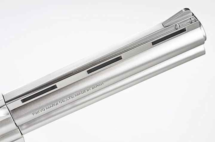 Tokyo Marui Python 357 Spring Airsoft Revolver (6 inch) - Stainless Silver - Bang Bang Airsoft