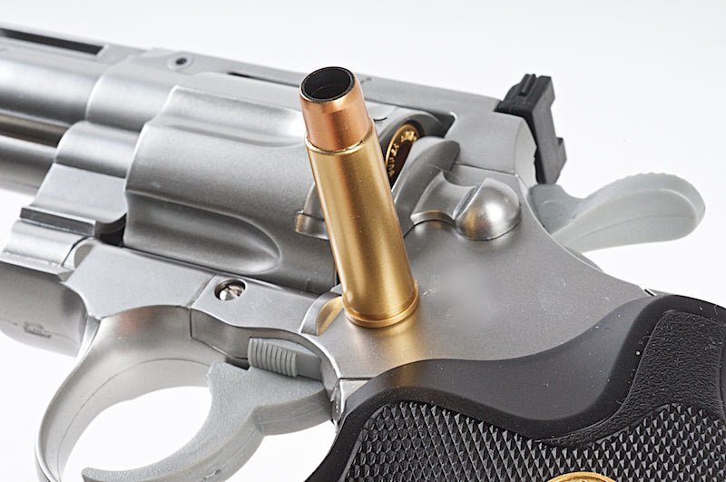 Tokyo Marui Python 357 Spring Airsoft Revolver (6 inch) - Stainless Silver - Bang Bang Airsoft