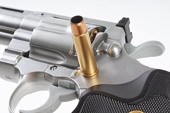 Tokyo Marui Python 357 Spring Airsoft Revolver (6 inch) - Stainless Silver - Bang Bang Airsoft