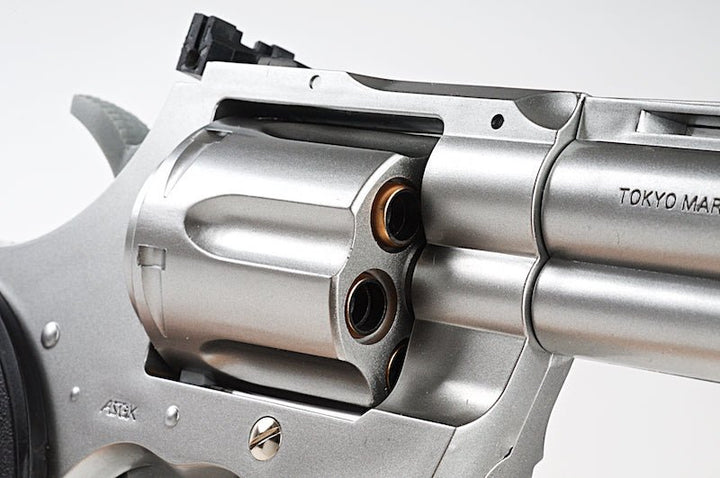 Tokyo Marui Python 357 Spring Airsoft Revolver (6 inch) - Stainless Silver - Bang Bang Airsoft