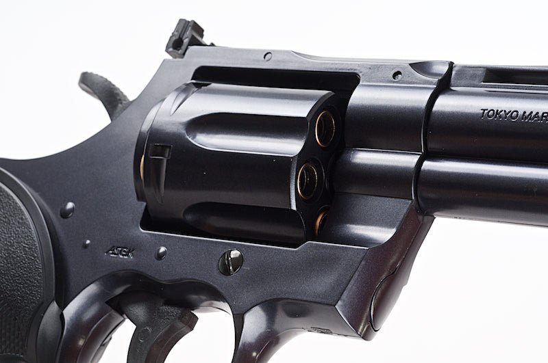Tokyo Marui Python 357 Spring Revolver (4 inch) - Black - Bang Bang Airsoft