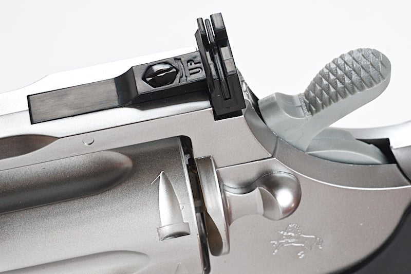 Tokyo Marui Spring Python 357 4 inch Airsoft Revolver (Stainless Silver) - Bang Bang Airsoft